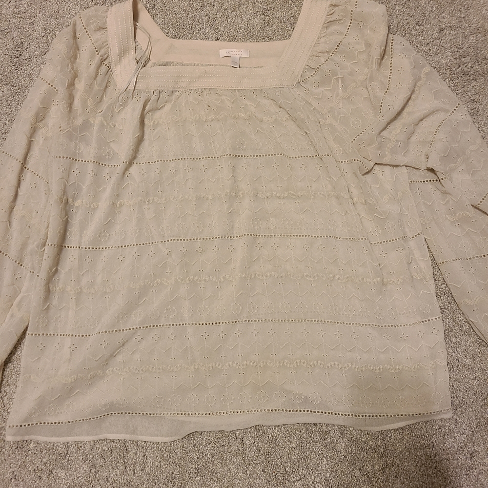 Womens long sleeve top